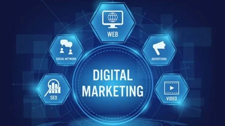Digital Marketing Course in Kalyan covering SEO, Social Media Marketing, Web Marketing, Video Marketing, and Online Advertising